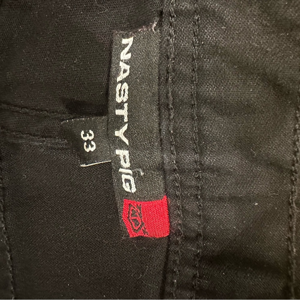 Nasty Pig Black Denim Shorts - Picture 3 of 5